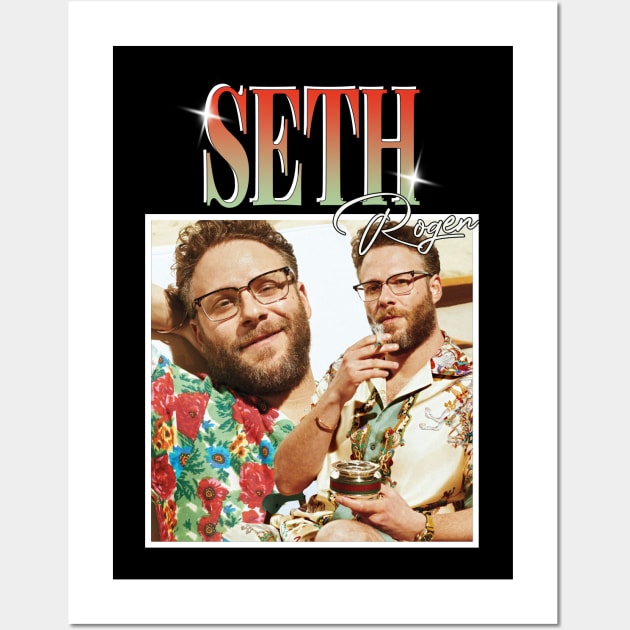 Seth Rogen Wall Art by TeesBySilvia